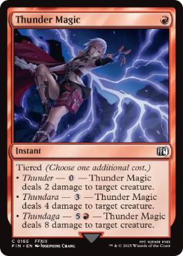 雷魔法 日本語 Foil