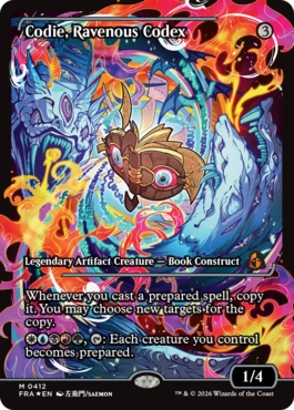 貪欲な写本、コーディ Codie, Ravenous Codex 英語 Foil