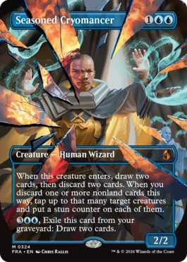 歴戦の冷術士 Seasoned Cryomancer 英語