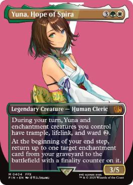 スピラの希望、ユウナ 日本語 Foil