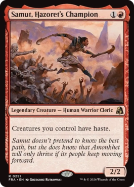 ハゾレトの勇者、サムト Samut, Hazoret's Champion 英語 Foil