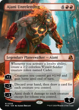 容赦なきアジャニ Ajani Unrelenting 英語 Foil