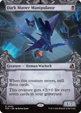 暗黒物質の操り手 Dark Matter Manipulator 英語