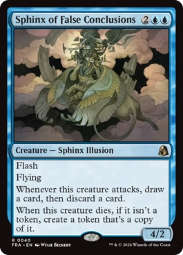 誤謬結論のスフィンクス Sphinx of False Conclusions 英語 Foil