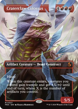 孔爪の巨像 Craterclaw Colossus 英語