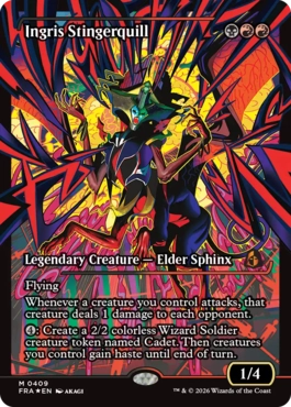 イングリス・スティンガークイル Ingris Stingerquill 英語 Foil