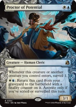 潜在能力の試験官 Proctor of Potential 英語 Foil
