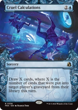 酷薄な計算 Cruel Calculations 英語 Foil