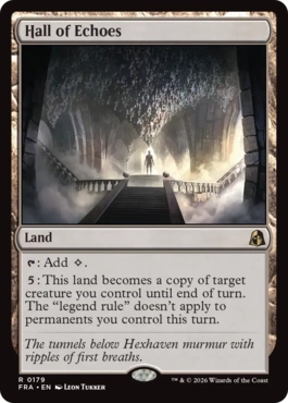 こだまの大広間 Hall of Echoes 英語 Foil
