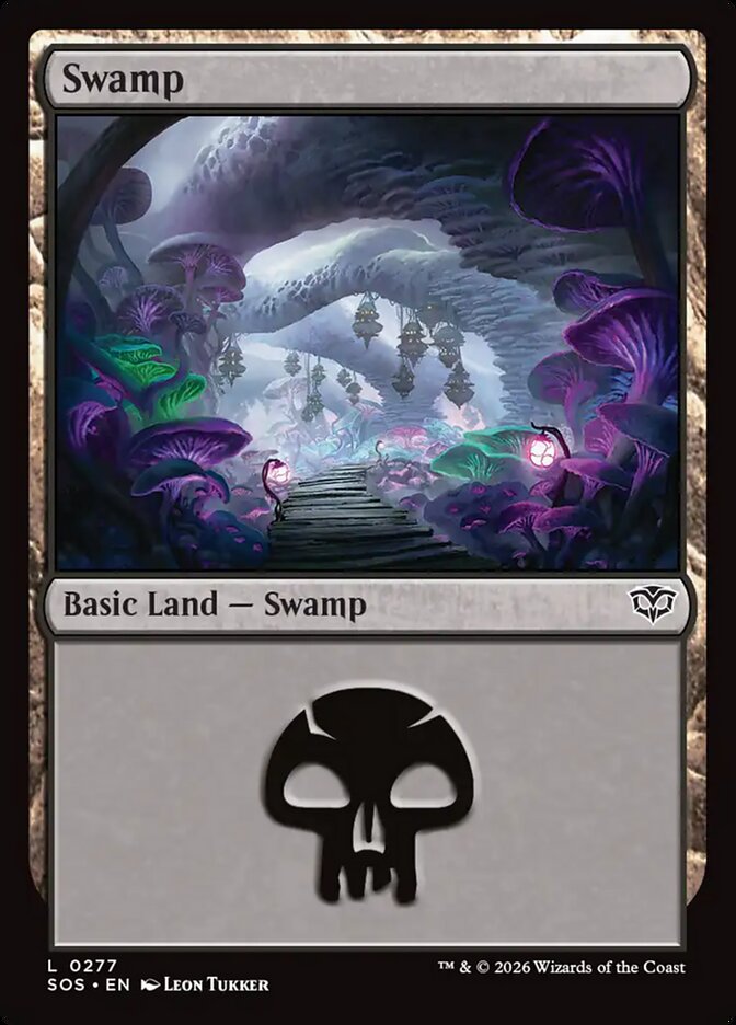 【EN】(277)《Swamp》[SOS] 土地C