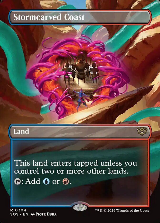【EN】(304)《Stormcarved Coast》[SOS] 土地R