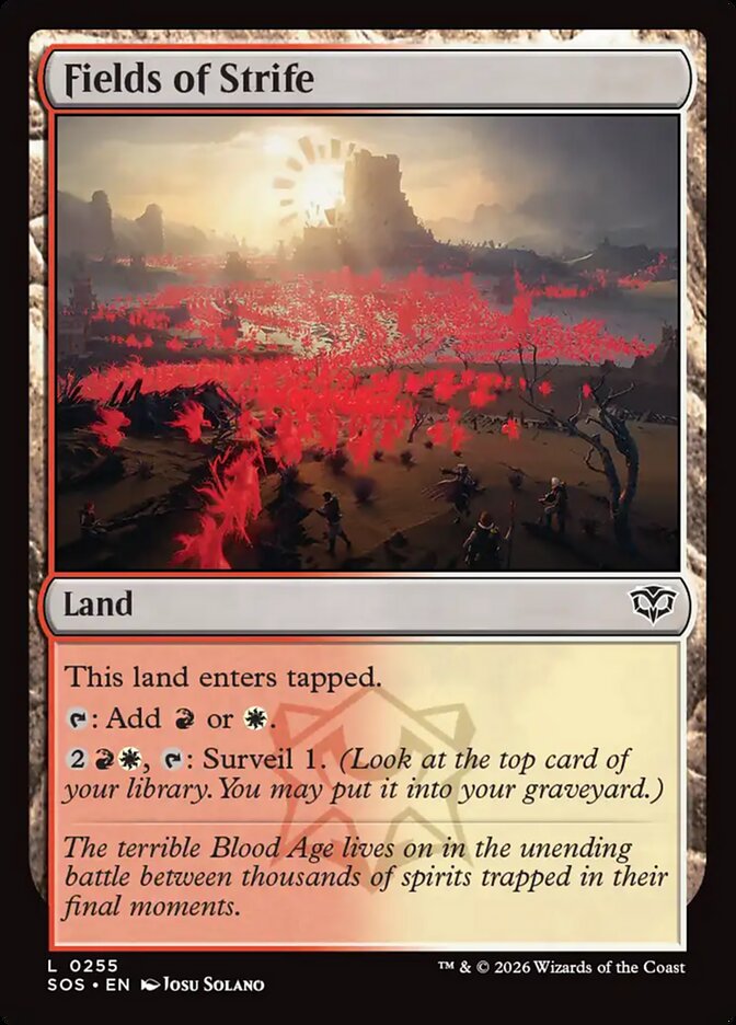 【EN】(255)《Fields of Strife》[SOS] 土地C
