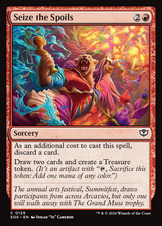 【EN】(129)《戦利品奪取/Seize the Spoils》[SOS] 赤C