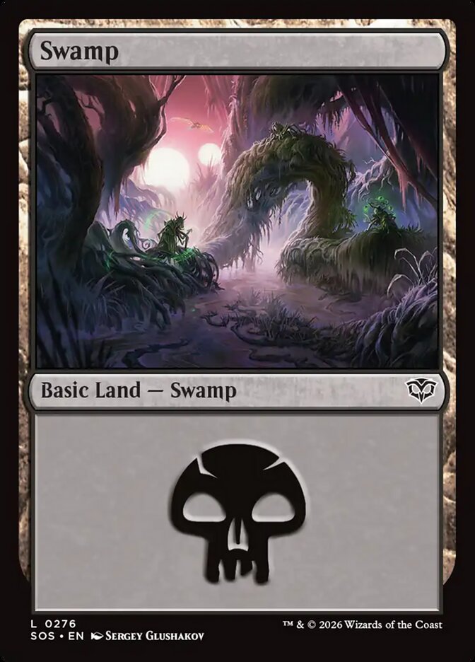 【EN】(276)《Swamp》[SOS] 土地C