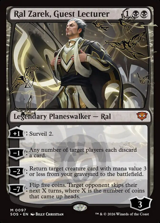 【EN】(097)《客員講師、ラル・ザレック/Ral Zarek, Guest Lecturer》[SOS] 黒MR