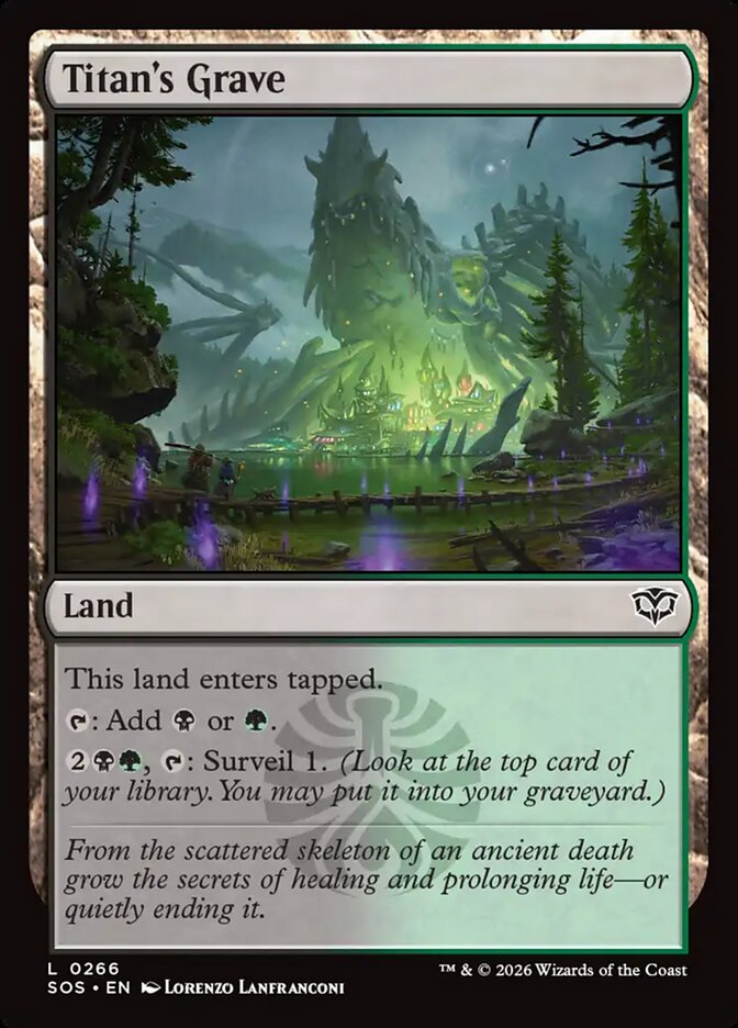 【EN】(266)《Titan's Grave》[SOS] 土地C