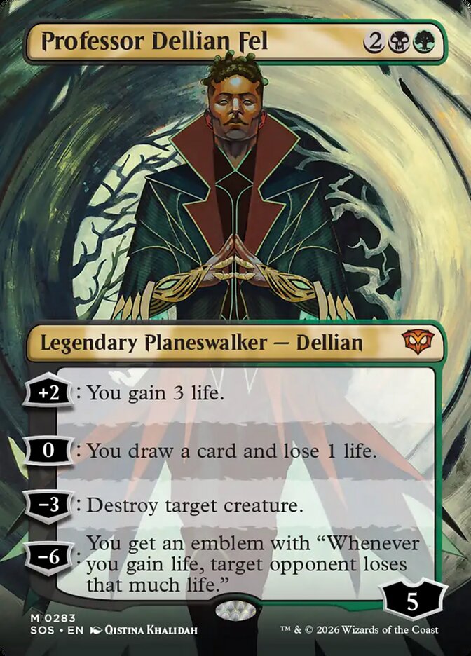 【EN】(283)《デリアン・フェル教授/Professor Dellian Fel》[SOS] 金MR