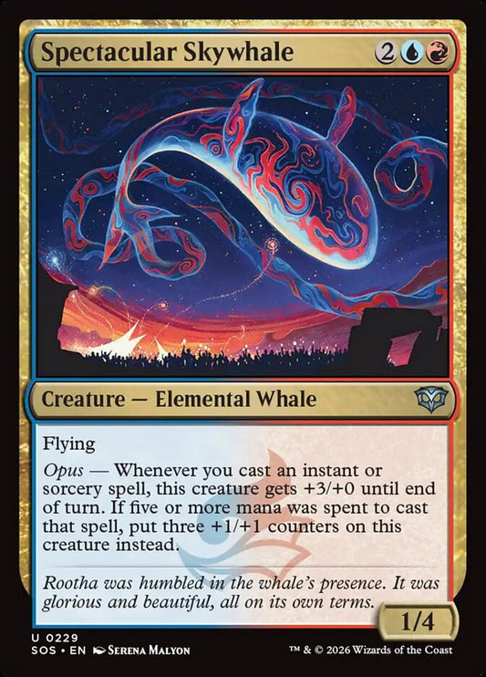 【EN】(229)《絢爛たる空鯨/Spectacular Skywhale》[SOS] 金U