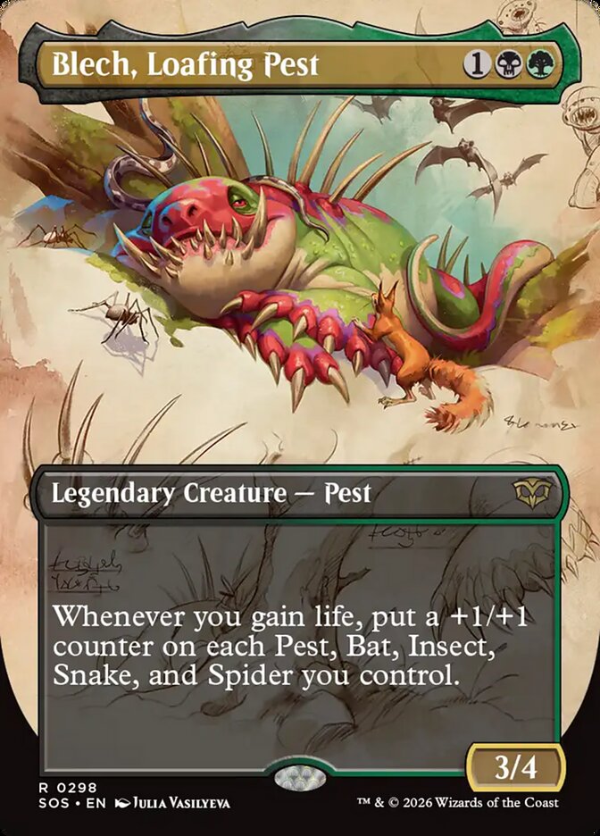 【EN】(298)《ぶらつく害獣、ブレック/Blech, Loafing Pest》[SOS] 金R