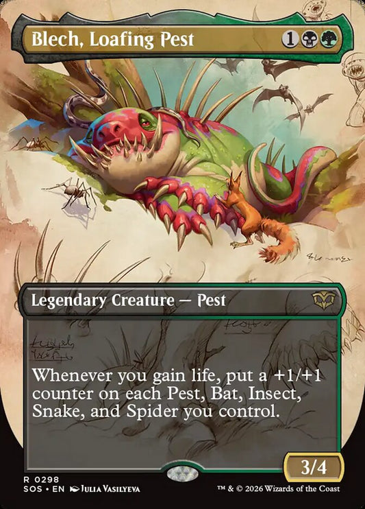 【EN】(298)《ぶらつく害獣、ブレック/Blech, Loafing Pest》[SOS] 金R