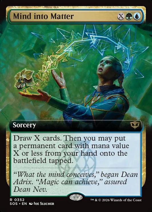 【EN】(352)《意識の実体化/Mind into Matter》[SOS] 金R