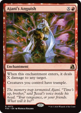 アジャニの苦悶 Ajani's Anguish 英語 Foil