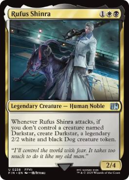 ルーファウス神羅 日本語 Foil