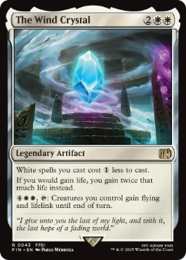 風のクリスタル 日本語 Foil
