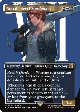 SeeDの傭兵、スコール 日本語 Foil
