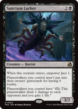 聖域に潜むもの Sanctum Lurker 英語 Foil