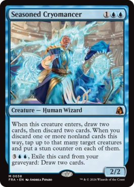 歴戦の冷術士 Seasoned Cryomancer 英語 Foil