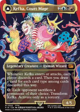 人造魔導士、ケフカ / 破壊の化身、ケフカ 日本語 Foil