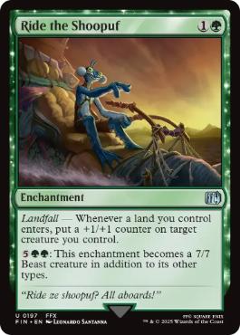 シパーフの騎乗 日本語 Foil