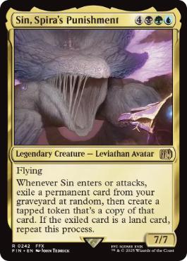 スピラの罰、『シン』 日本語 Foil