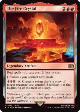 火のクリスタル 日本語 Foil