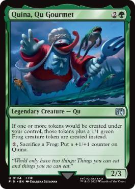 グルメなク族、クイナ 日本語 Foil