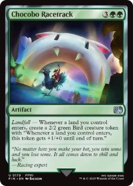チョコボのレース場 日本語 Foil
