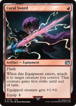 さんごの剣 日本語 Foil