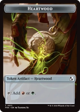 魂木+飛行機械トークン Heartwood+Thopter Token 英語 Foil