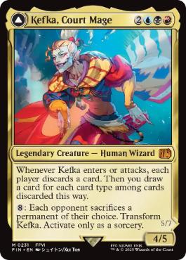 人造魔導士、ケフカ / 破壊の化身、ケフカ 日本語 Foil