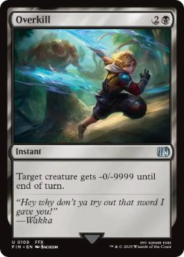 オーバーキル 日本語 Foil