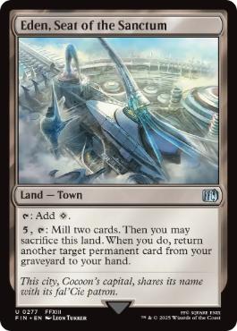 聖府首都、エデン 日本語 Foil