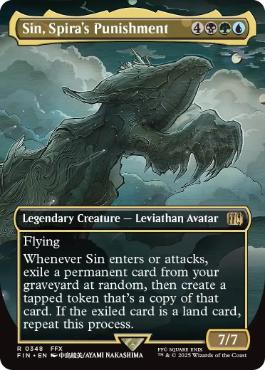 スピラの罰、『シン』 日本語 Foil