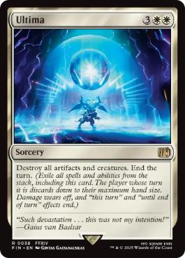 古代魔法「アルテマ」 日本語 Foil