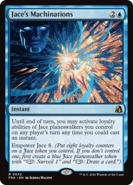 ジェイスの策謀 Jace's Machinations 英語 Foil