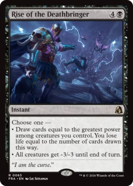 死をもたらす者の隆盛 Rise of the Deathbringer 英語 Foil