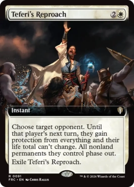 テフェリーの叱責 Teferi's Reproach 英語