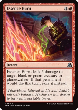 本質の焼却 Essence Burn 英語 Foil