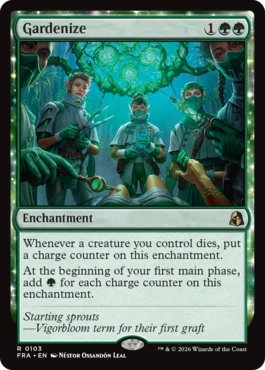 庭園化 Gardenize 英語 Foil