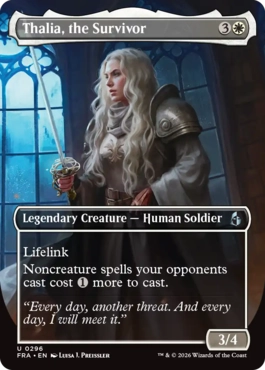 生存者、サリア Thalia, the Survivor 英語 Foil